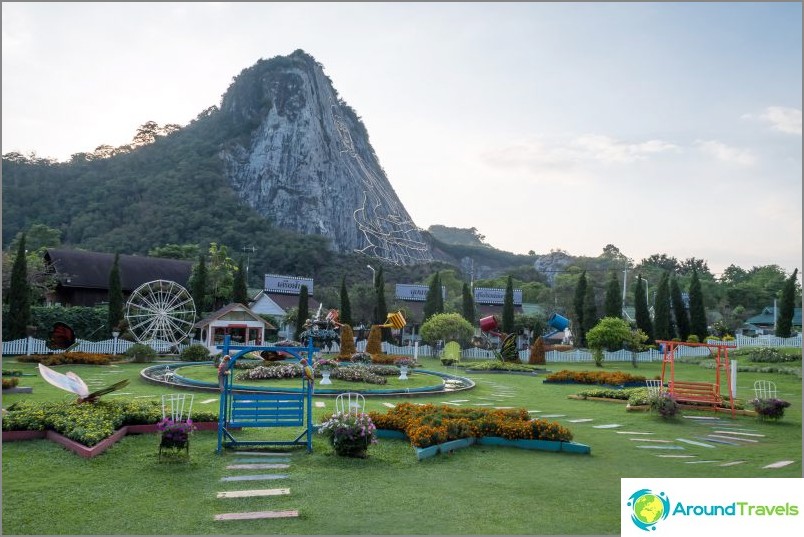 파타야의 실버 레이크 포도원-좋은 산책과 와인