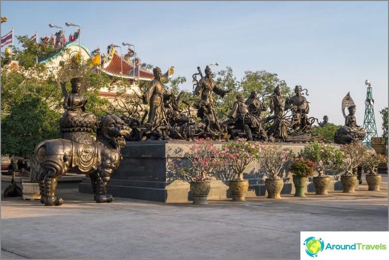 Čínsky chrám v Pattaya - Odporúčam vidieť