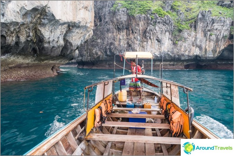 Tayland Phi Phi adalarına gezi - inceleme ve gitmek için en iyi yol nedir