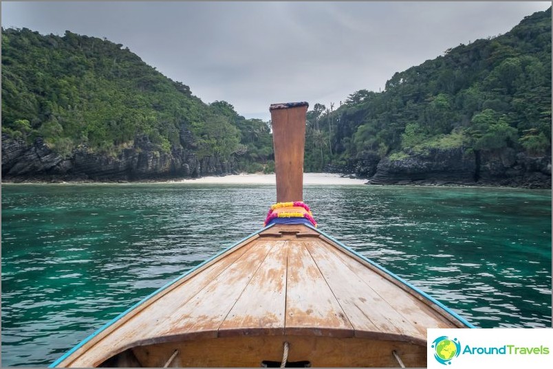 Udflugt til øerne Phi Phi i Thailand - min anmeldelse og hvad er den bedste vej at gå