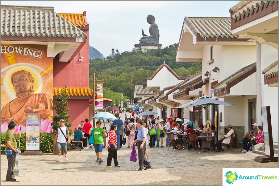 Ngong Ping och Big Buddha