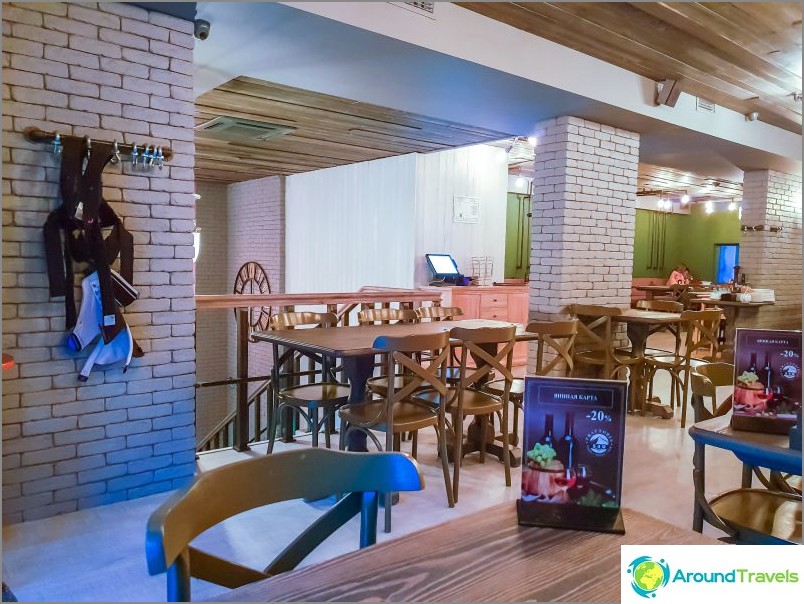 Trattoria 540 restaurant - an Italian tavern in Gorki Gorod
