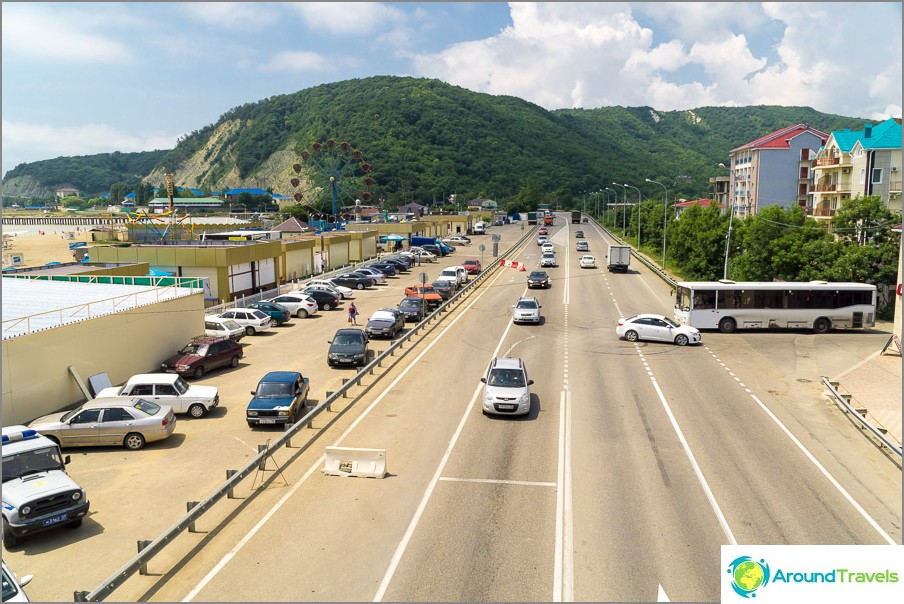 Село Лермонтово в близост до къмпинга