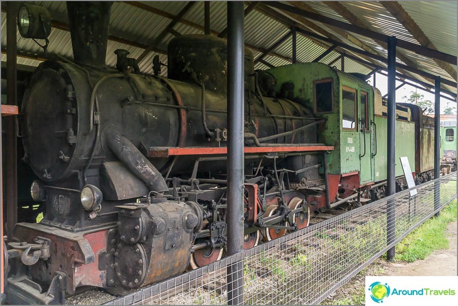 Steam locomotive KP4-469 is the most massive model for narrow gauge railway
