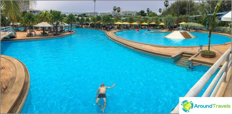 Aquapark pools