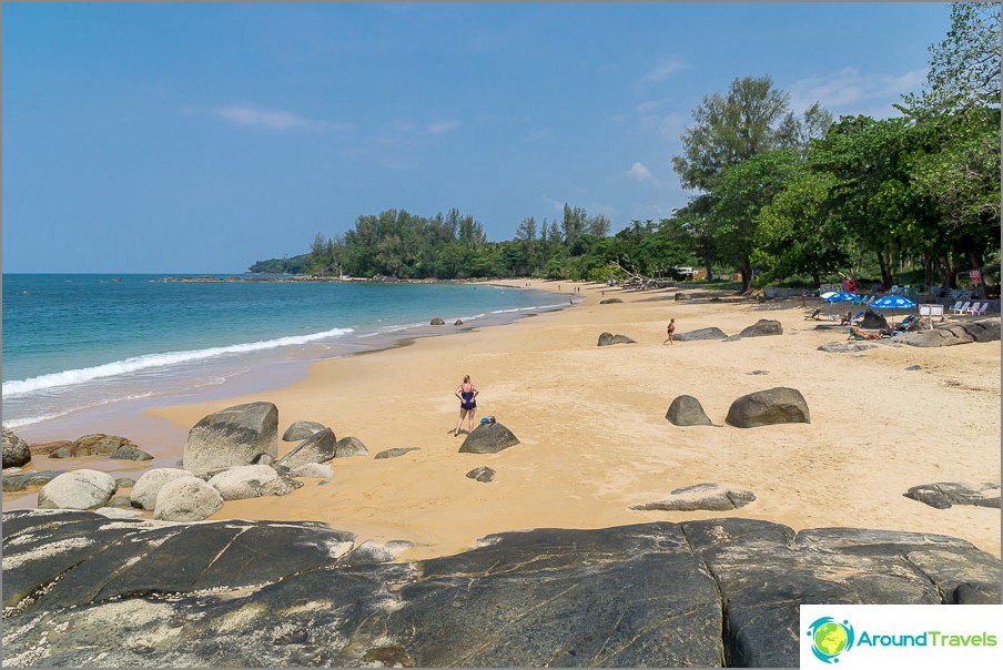 Stränder i Khao Lak