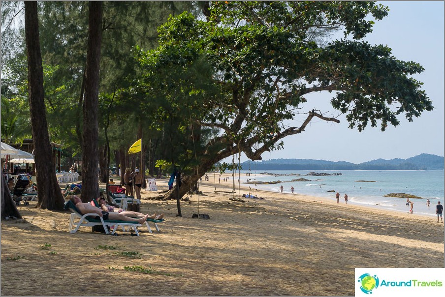 Stränder i Khao Lak