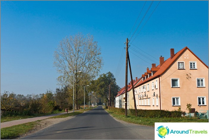 Czech Republic and houses with tiled roofs