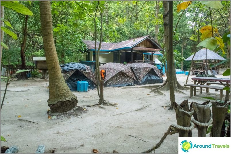 Tent Camp and National Park Rangers Office