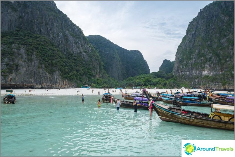 Maya Bay on Phi Phi - the whole truth about the beach from the movie with DiCaprio