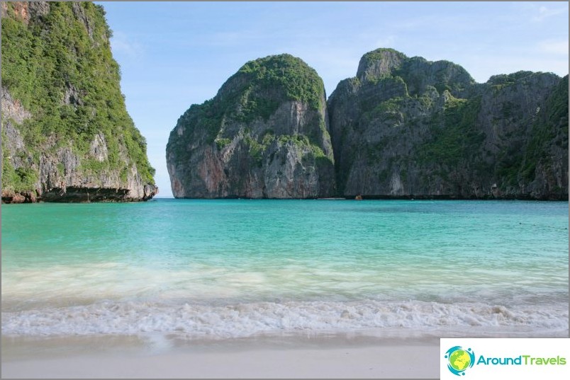 Maya Bay, Phi Phi, March.