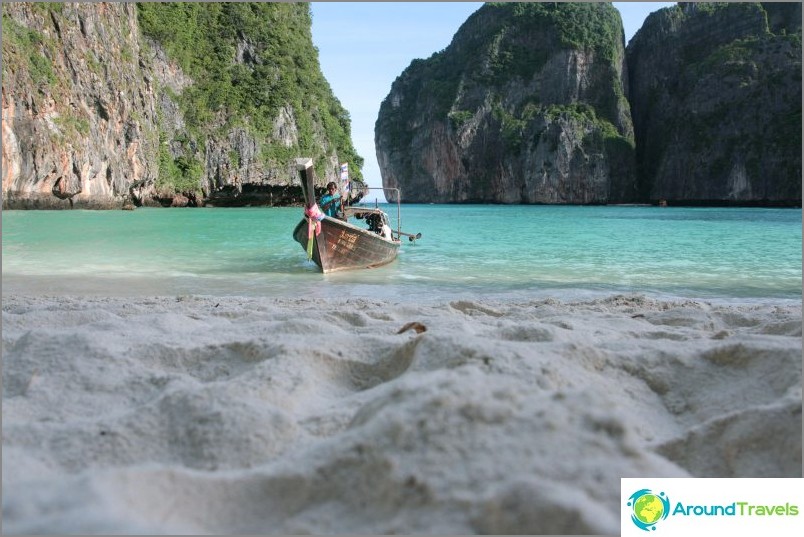 Maya Bay på Phi Phi - hela sanningen om stranden från en film med DiCaprio