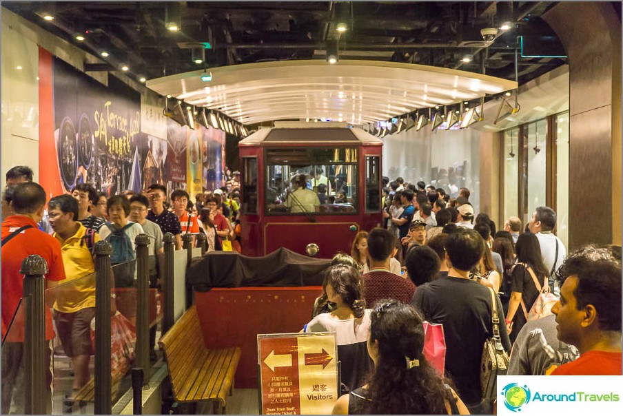 Tramvaj Victoria Peak Tram