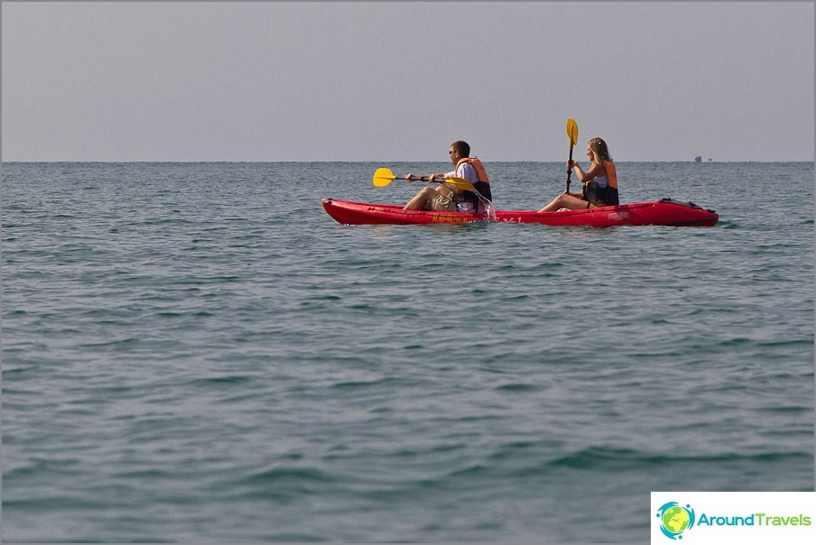 Kayak nelle isole più vicine