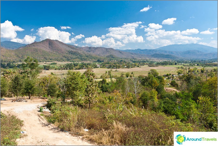 Pai und thailändische Landschaften