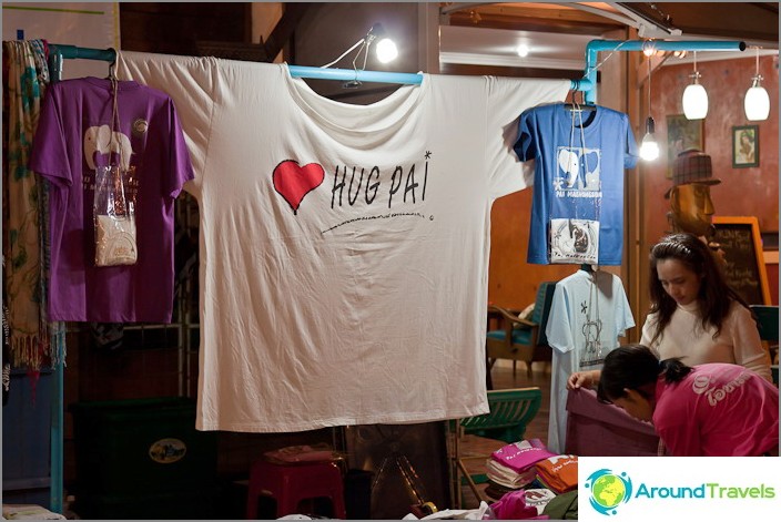 T-shirts I love Pai
