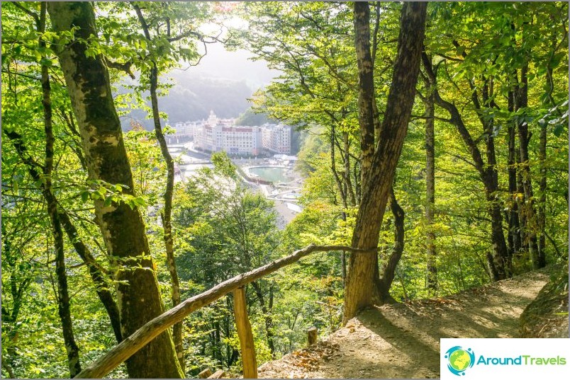 Health trail, Rosa Khutor