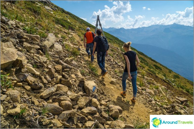 Eco-walks along mountain trails