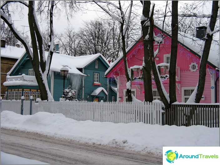 Tallinn. Barbie and Ken's houses.