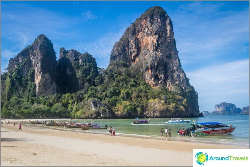 Pláž West Railay Beach