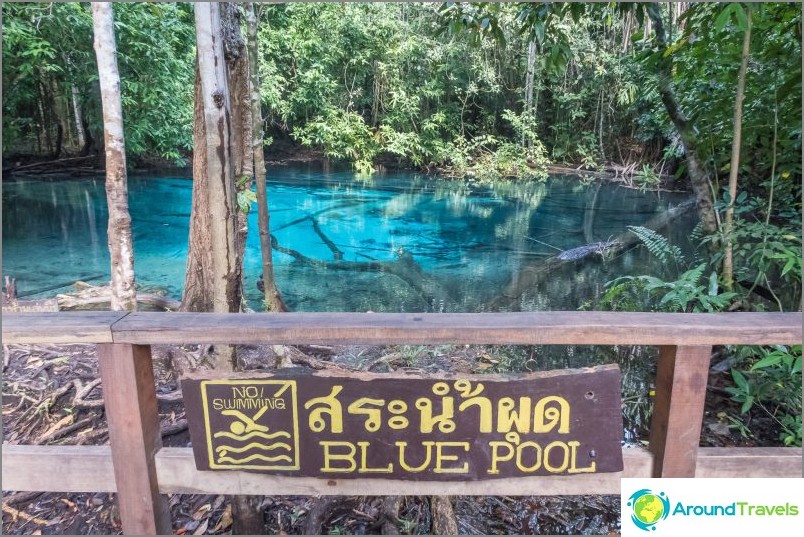 Blue Lake, auch bekannt als Blue Pool