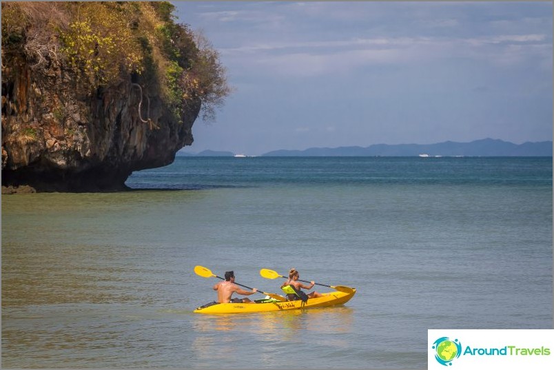 Kajaks in Krabi