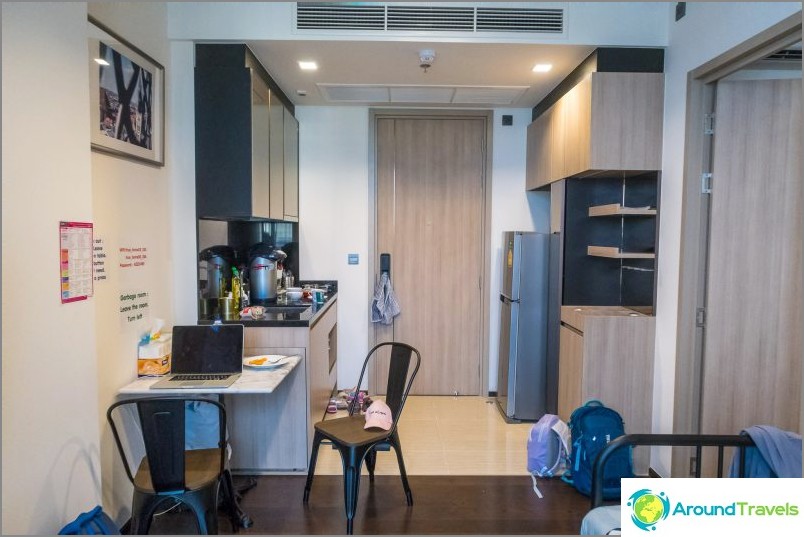 Un apartament frumos în Bangkok cu piscină + transfer gratuit