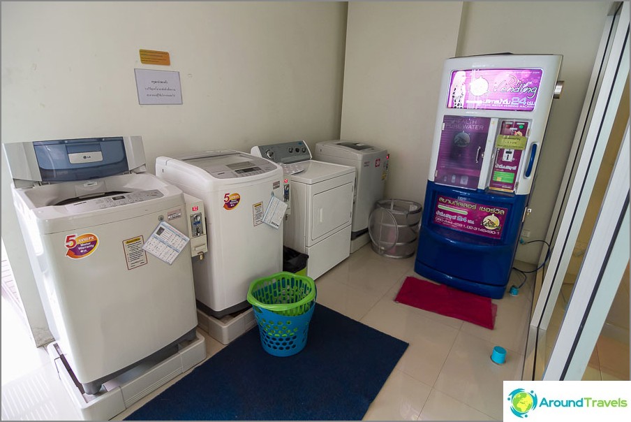 Coin Washers & Water Dispenser