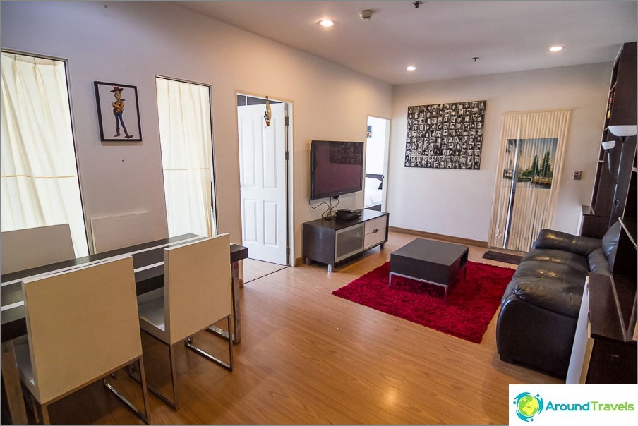 Our two bedroom apartment for 25,000 baht