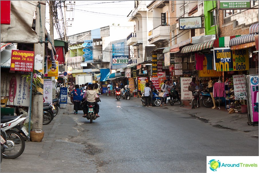 Straten van Chiang Mai