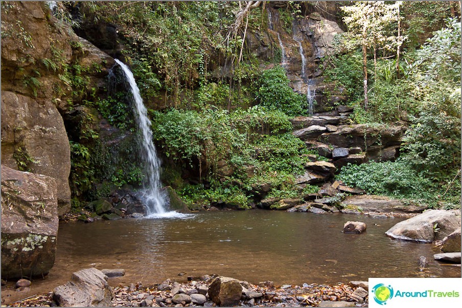 Dschungelwasserfall