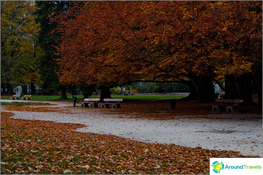 Park in Grenoble