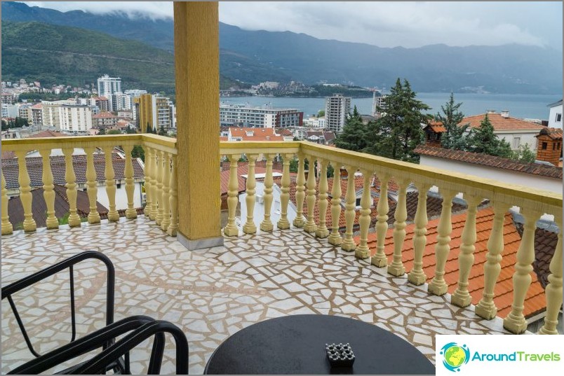 Balcony in the living room