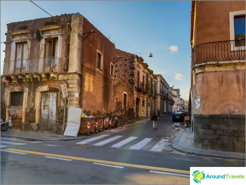 Chocando lugares de Catania