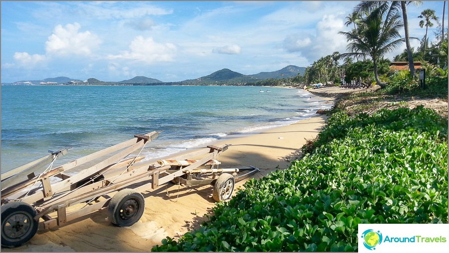 Plage de Maenam