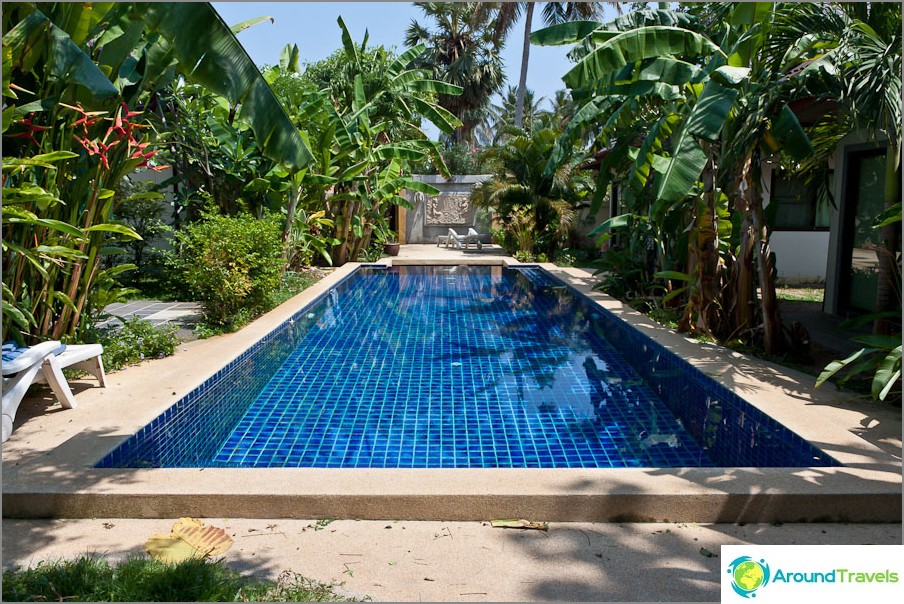 Swimming pool in the common area