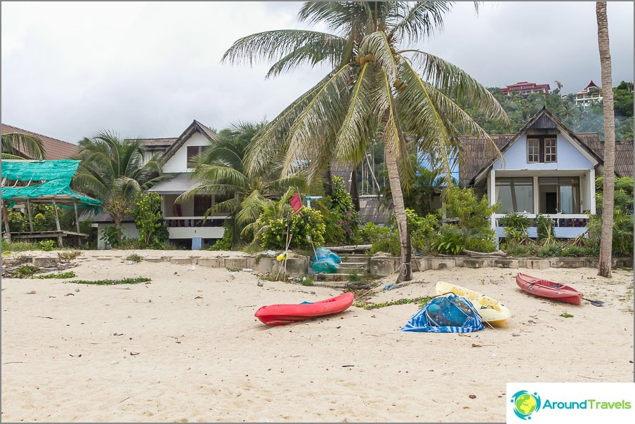 Hvordan leie et hus i Samui i en måned med havutsikt