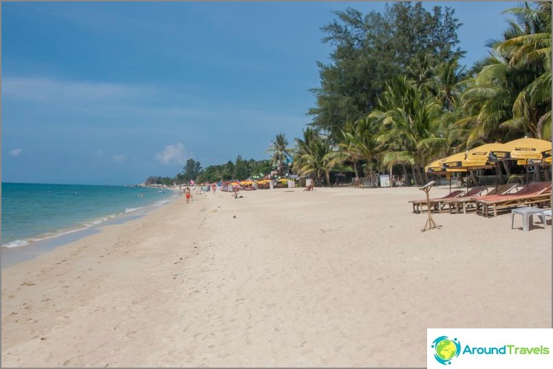 Den bedste strand på Koh Samui - Lamai