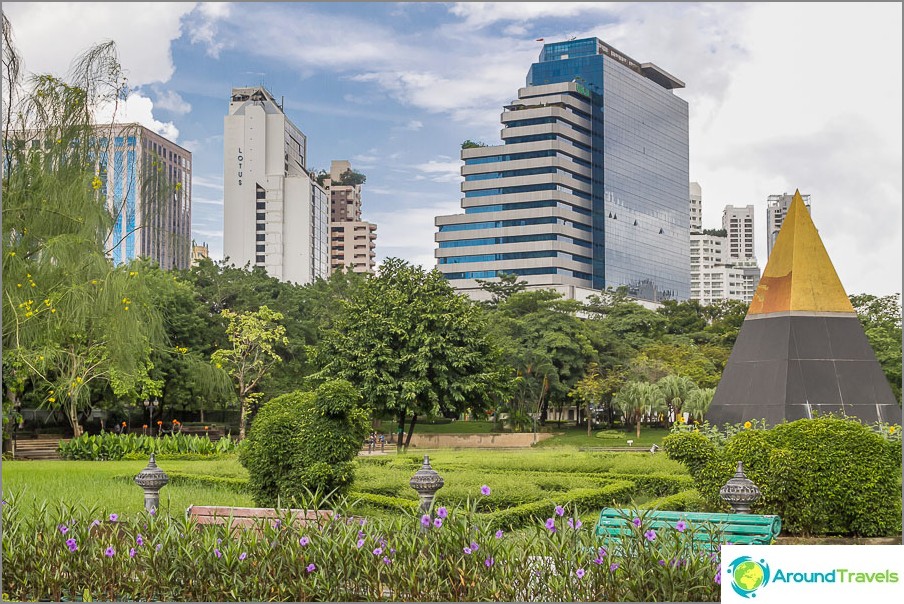 Benjasiri Park - een oase in de metropool