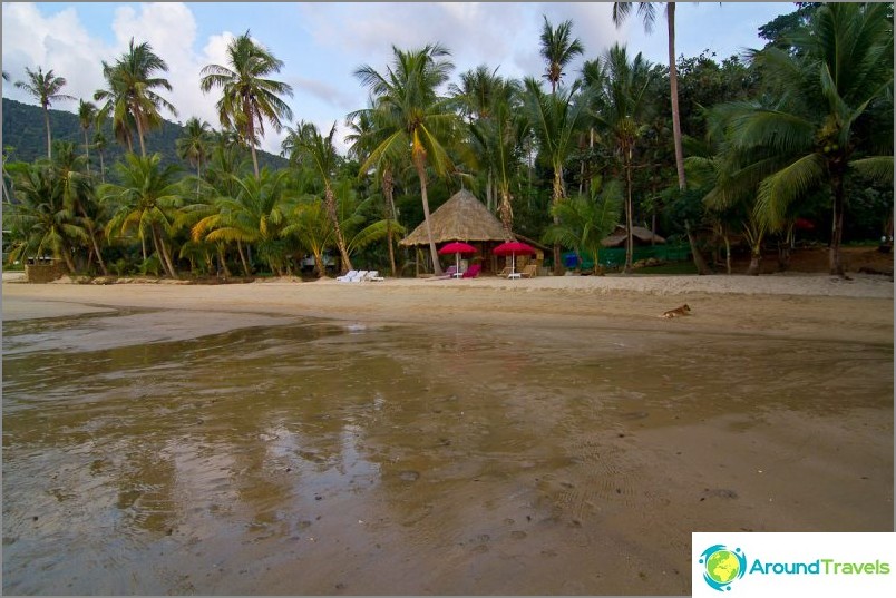 Liska Strand overfor eventyrparken