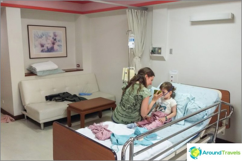 غرفة مستشفى بوكيت الدولية