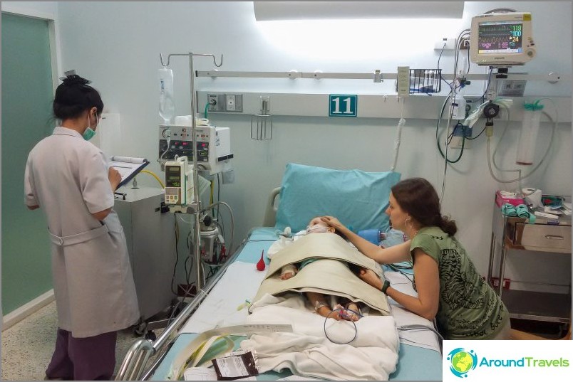 الإنعاش في مستشفى بوكيت الدولي