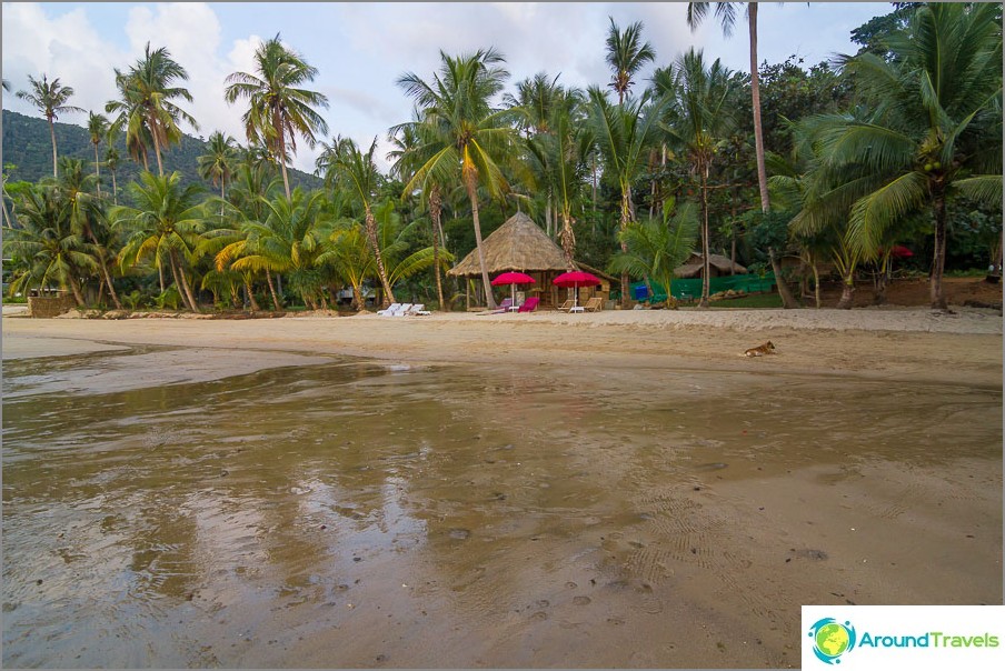 Lisca Beach near the rope park