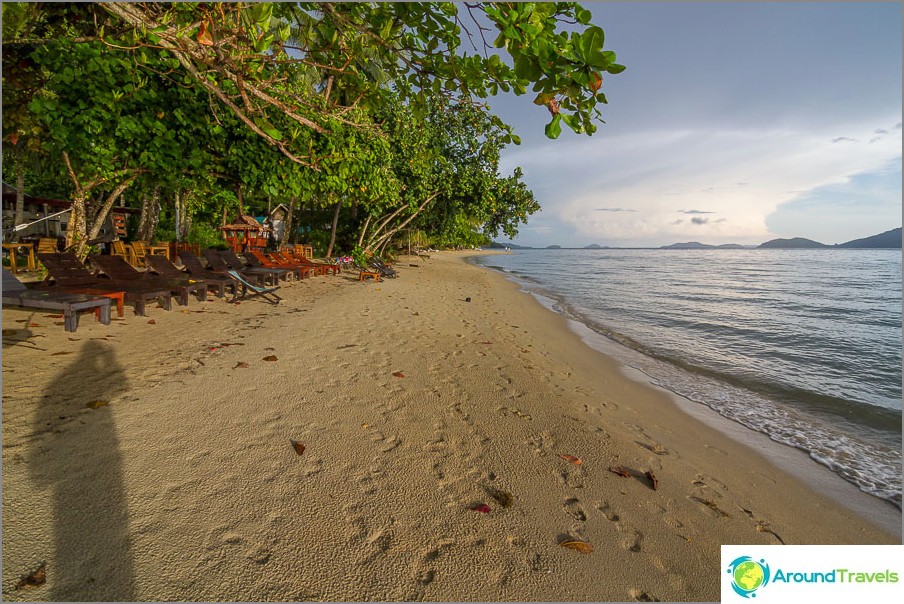 Klong Kloi Beach nær udvej