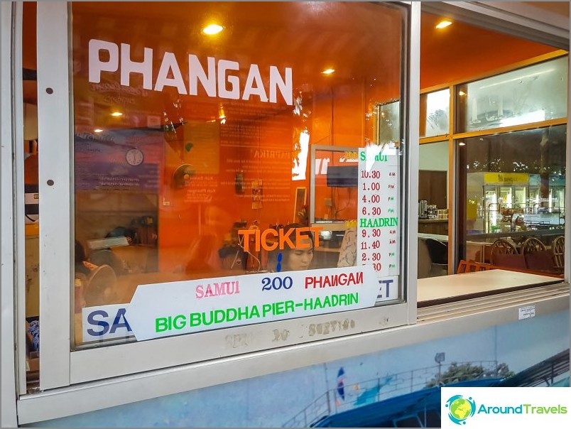 Na Phangan zo Samui, mólo Veľkého Budhu