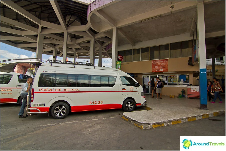 Minibus en Thaïlande