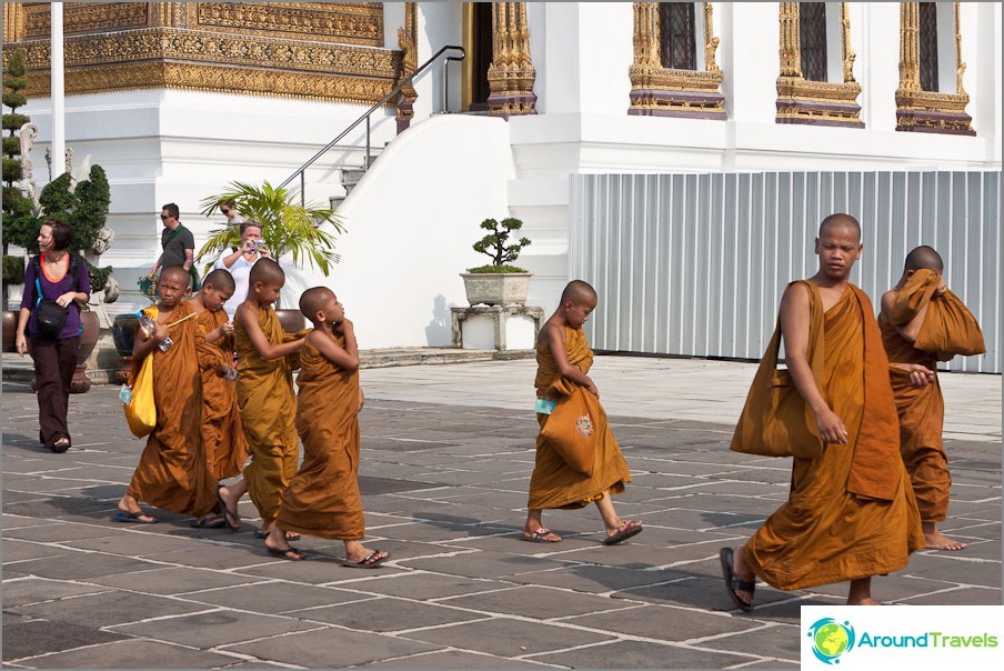 Monks on excursions