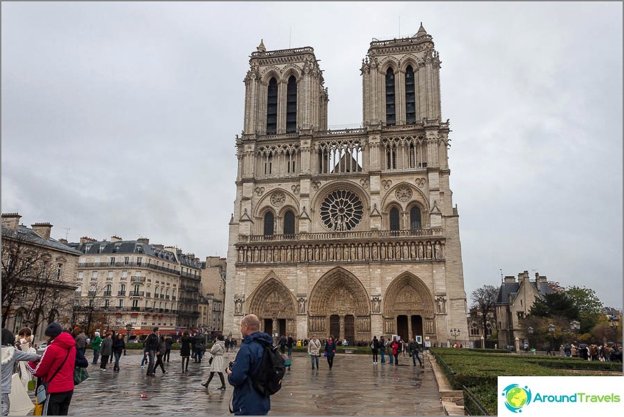 Notre Dame Cathedral or Notre Dame de Paris