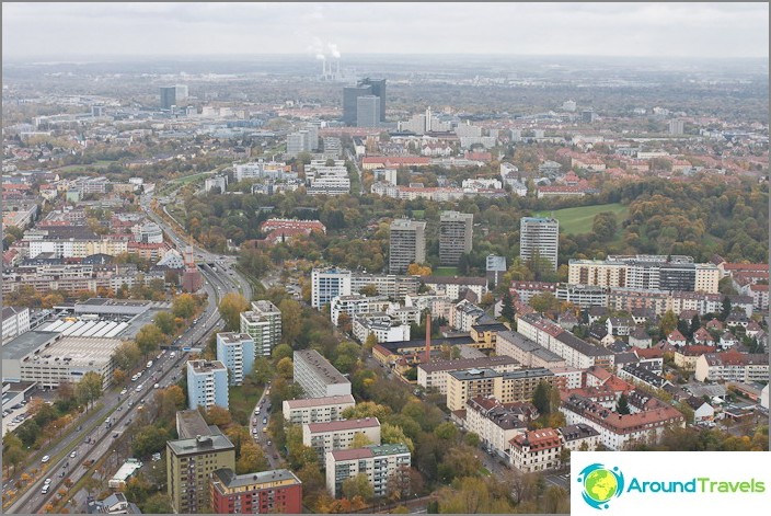 Munich city from above