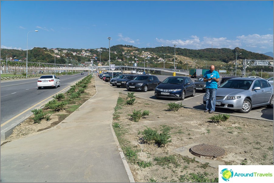 مواقف مجانية للسيارات في الحديقة الأولمبية